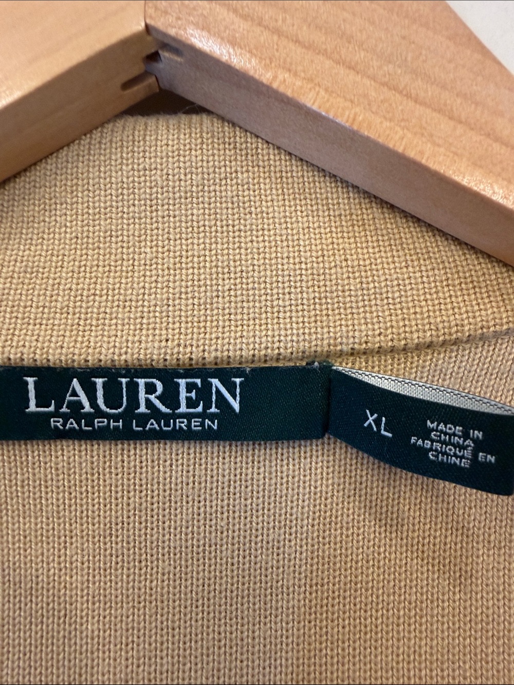 Ralph Lauren Cotton-Blend Sweater Blazer Size XL - Picture 4 of 10